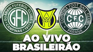 GUARANI 2 X 1 CORITIBA AO VIVO  CAMPEONATO BRASILEIRO  24ª RODADA  NARRAÇÃO [upl. by Brunhilde974]