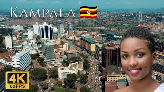 Kampala Capital of Uganda 🇺🇬 By Drone 4k kampala uganda dronevideo [upl. by Saxe]