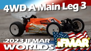 4wd A Main Leg 3  2023 IFMAR WORLDS [upl. by Falkner]