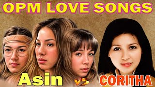 Tagalog Love Songs Medley OPM Songs 2024 💗 Coritha Asin Greatest Hits Of All Time1 [upl. by Rempe672]