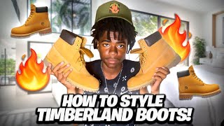 How To Style Timberland Boots The Right Way [upl. by Neehar]