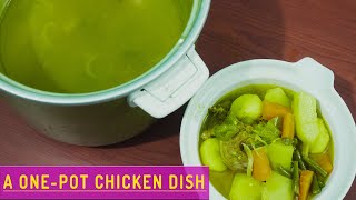 Rice Cooker Chicken Recipe  How to Cook Nutritious Chicken Stew  Chicken in Panasonic Rice Cooker [upl. by Beera486]