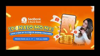 SeaBank Shopee Free 500 Voucher Promo [upl. by Neraa]