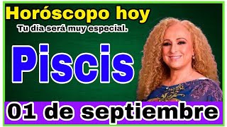 horóscopo de Piscis para hoy 01 de septiembre 2024 [upl. by Saks]