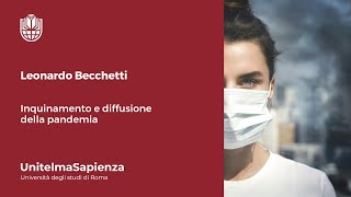 Leonardo Becchetti  Inquinamento e diffusione della pandemia [upl. by Nygem]