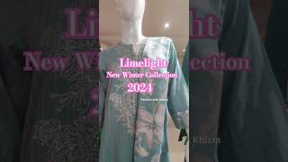 Limelight New Winter Collection 2024 fashionwithkhizra ytshort [upl. by Aridan979]