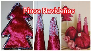 Pinitos Navideños Para Decorar 🎄 Christmas DIY Ideas para decorar Navidad 2024 🎄 [upl. by Ennaecarg]