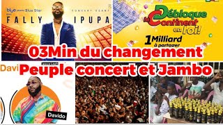 03min du changement  Peuple de concert et de Jambo 😭🇨🇲 [upl. by Obadias884]