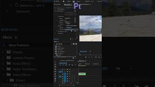 How to Stabilize Video in Premiere Pro [upl. by Lamag]