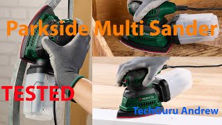 Parkside Multi Sander PMS 160 B2 [upl. by Beaufort]