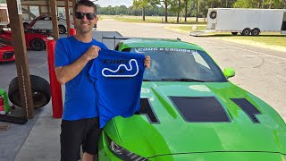 GT350 on Track at ROEBLING ROAD Raceway during Mustang Week 2024 [upl. by Lanaj886]