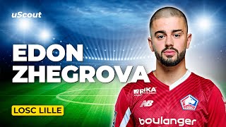 How Good Is Edon Zhegrova at Losc Lille [upl. by Naleag523]