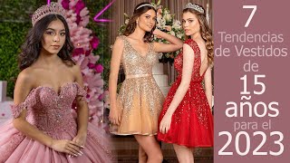 7 Tendencias de Vestidos de 15 Años para el 2023 [upl. by Iinden466]