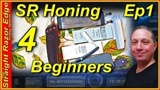 Straight Razor Honing for Beginners Honing Guide Episode 1 [upl. by Alfons]