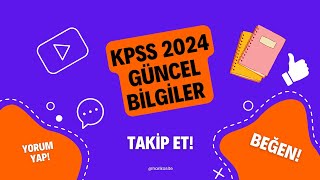 KPSS 2024 GARANTİ ÇIKABİLECEK GÜNCEL SORULAR kpssgüncel kpss2024 kpssmatematik kpsstarih [upl. by Harold]