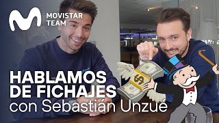 ¡Hablamos de Fichajes Con Sebastián Unzué  Movistar Team  2023 [upl. by Fang]