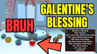 So I tried to get Galentine Shrine Buff Bee Swarm Simulator [upl. by Airetahs751]