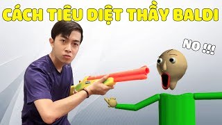 CrisDevilGamer HƯỚNG DẪN CÁCH TIÊU DIỆT THẦY BALDI [upl. by Sinegold]