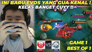 BALAS DENDAM BERHASIL  INI BARU EVOS YANG GUA KENAL  BTR VS EVOS GAME 1 [upl. by Darum]