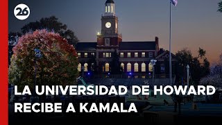 ELECCIONES EN EEUU  La Universidad de Howard se prepara para recibir a Kamala Harris [upl. by Lauretta]