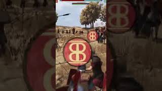 Skirmishing the oncoming TestudoSub for more gaming bannerlord history war shorts fyp rome [upl. by Anay]