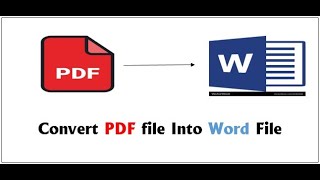 How to convert PDF to MS Word for free Editable PDF [upl. by Kaitlyn]