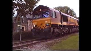 66217 at Iron Acton October 2001 [upl. by Peggie]