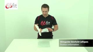 Slimguide Skinfold Calipers  wwwphysiosuppliescom [upl. by Jaqitsch371]