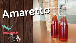 How to make homemade amaretto liqueur 🥃 fast and easy [upl. by Dzoba]