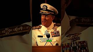 Admiral McRaven  KEEP MOVING  shorts dailymotivation [upl. by Anigroeg]