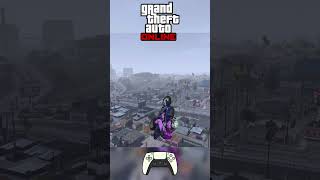 EPIC STUNT JUMP IN GTA 5 ONLINE PT24 gta5 gtaonline bike shorts [upl. by Linn]