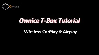 Ownice T Box Tutorial  Wireless CarPlay amp AirPlay for Tesla [upl. by Llertrac]