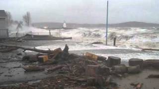 Dalhousie NB Storm Surge [upl. by Tips]