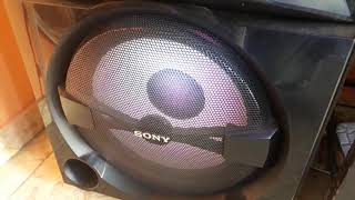 Sony shake 5 con regueton volumen medio [upl. by Arayc745]