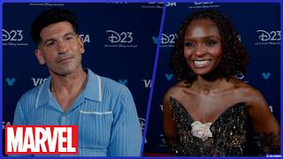 Marvel Television Stars React from 2024s D23 Event [upl. by Saxon]