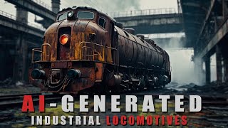 Industrial Locomotives AI generated  trains  amazing [upl. by Lavery]