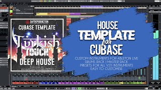 Turkish Touch  Cubase House Template [upl. by Astor502]