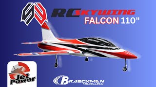 SKYWINGRC Falcon 110“ Jetpower 2024 Pilot Nico Gastaldi Owner Braeckman Modellbau [upl. by Anwahsat]