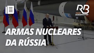 Putin diz que Rússia está preparada para guerra nuclear I Jornal Gente [upl. by Eldrid70]