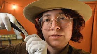 ASMR Paleontologist Measures Your Dinosaur Bones 🦴 notetaking amp prepping you for excavation [upl. by Jerman]