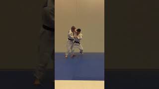 Slowmo Ouchi gari into tai otoshi by Josh Katz [upl. by Akit224]