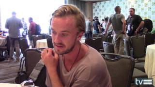 Tom Felton Interview  THE FLASH SEASON 3 [upl. by Seto]