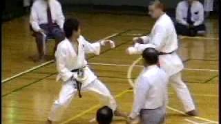 Fight Japan JKA fighter Richard Heselton [upl. by Ynhoj]