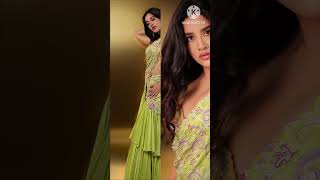 Nabha natesh dimakh kharab song new design lookviraltrendshortvideo music love entertainment [upl. by Aelhsa]