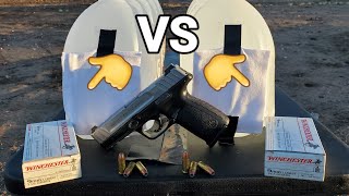 9mm winchester white box jhp 115 grain vs 147 grain sampw sd9ve [upl. by Loomis98]