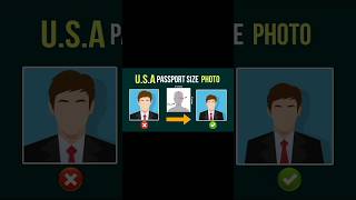 Passport photo size for USA  American passport size photo editing photoshop photoediting usa [upl. by Bertrand922]