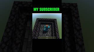 Noob vs Pro vs My Subscribers minecraft gaming minecraftshorts minecraftbuilding pro noob usa [upl. by Dino]