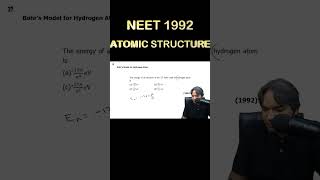 The energy of an electron in the nth Bohr orbit of hydrogen atom is [upl. by Airdnaxila115]