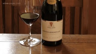 CrozesHermitage Grand Classique 2015 wine review [upl. by Amaral]