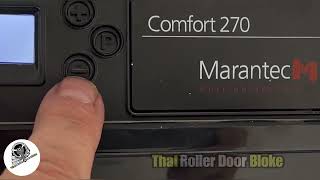 Marantec Comfort 270 Quick and Easy Limit Settings for Your Garage Door Opener [upl. by Stiles139]